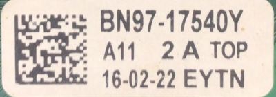 KIT DE TARJETAS PARA TV SAMSUNG / NUMERO DE PARTE BN94-16147E / BN41-02756C-000 / BN97-17540Y / BN9416147E / 16147E / FUENTE BN44-01065A / BN4401065A / 01065A / L82S6N_THS / PANEL CY-RT082HGNV1H / MODELO QN82Q60TAFXZA DA02 - Imagen 2